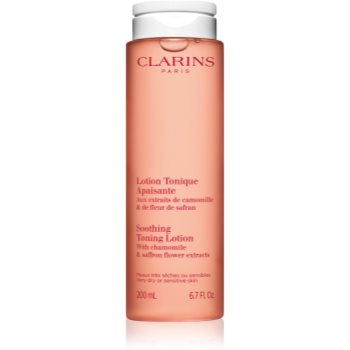 Clarins Cleansing Soothing Toning Lotion tonic de curatare si calmant pentru ten uscat și sensibil - imagine 2